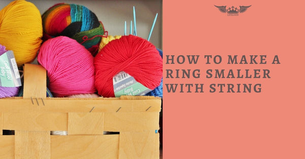 How to Make a Ring Smaller with String – Leyloon Jewelry